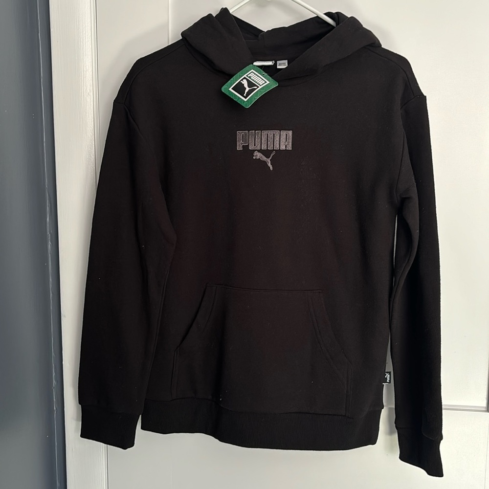 Brand new black Puma hoodie